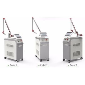 China Permanent 1064 nm / 532nm pigments tattoo removal q switch nd yag long pulse laser on sale