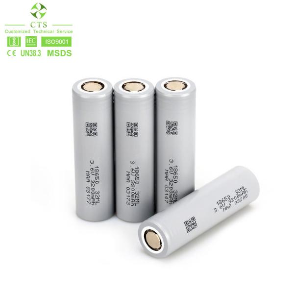 Cts 18650 Li Ion Battery Cell 1500mah 2000mah 3000mah Rechargrable Lithium