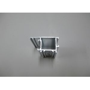 Anodized Sliver Finish Aluminium Window Extrusions For Sliding Door Frames