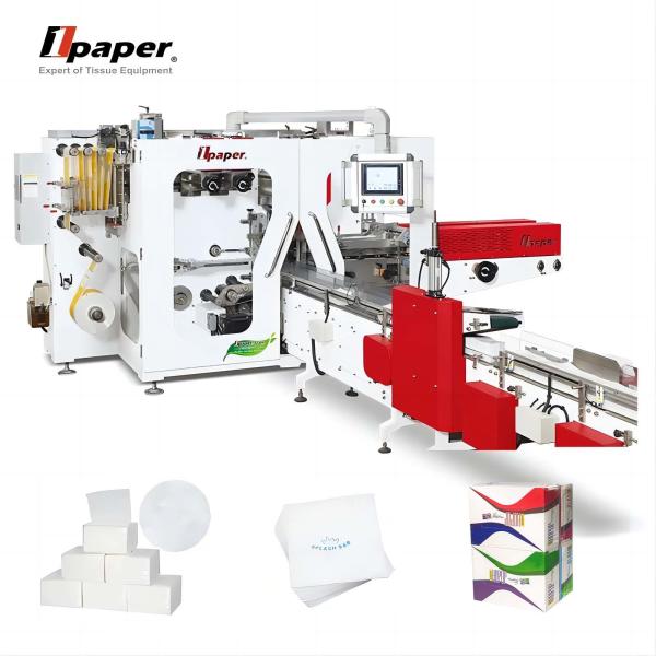 High Capacity Automatic Multi Folding Paper Napkin Tissue Embossing Printing