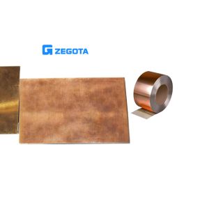 0.04-4.0mm Thickness Copper Clad Aluminum Sheet 170-220 MPa Tensile Strength