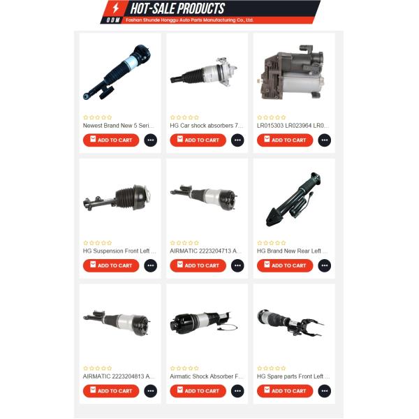 Airmatic Front Air Shock Absorbers For Mercedes Benz S-Class W221 S350 S400 S550 S600 S63 S65 2213209313 Air suspension