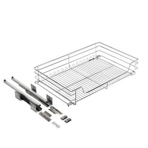 Dishes Bowl Pull Out Wire Basket Drawer Multifunction With Adjustable Dividers