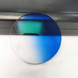 Custom Colored Lenses: 1.60 MR-8 Flat Lenses with AR Coating, Gradient Tinted