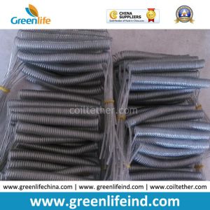 China Working Length 1.2Metre Clear PU Covering Spiral Coil Lanyard Tool Holders on sale