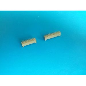 Cheap Double Row PCB Connectors Wire To Board / Board To Board 2*2-2*25 Pin for sale