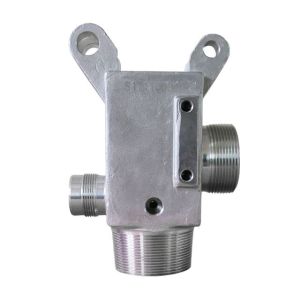 China Carbon Steel Precision Silica Sol Investment Casting Valve Body Casting on sale