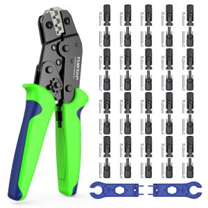 China Anti Abrasion PV Solar Crimping Tool Kit Portable Alloy Material on sale