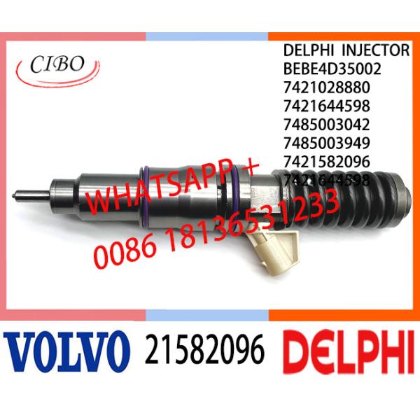 Fuel Diesel Injector 21582096 BEBE4D35002 7421028880 7421644598 7485003042 21644598 E3.18 for REN-AULTT 11LTR EURO3 HI