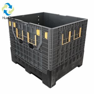 High Capacity Heavy Duty Foldable Galvanized Folding pallet box Container Pallet