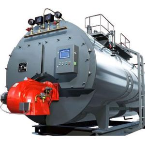 Three Pass Biomass Fired Steam Boiler Energy Recycling Wet Back Structure