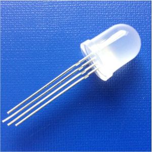 5V 10mm Addressable LED Diode R G B Full Color Diffused Lens 3-In-1 WS2812B