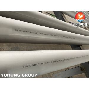 Cheap Stainless Steel Seamless Pipe ASTM A312 UNS S31254 Heat Exchanger Food Processing for sale