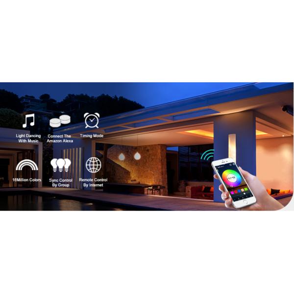 Smart Wireless APP Controlled Light Strip Kit 25000 Hours Lifespan