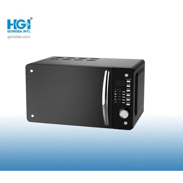 Black Digital Control Table Top Home Microwave Oven 20 Liters