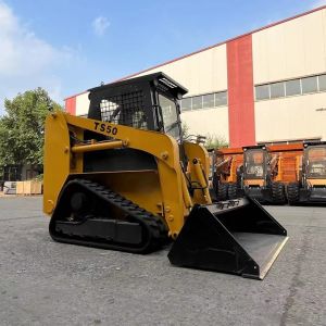 Agricultural Machinery Mini Crawler Skid Steer Loader Rated Load 1t Walking Mode