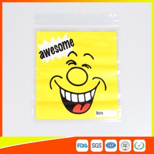 Cheap Custom resealable plastic bags , Self-Adhesive Header Plastic Ziplock Bags for sale
