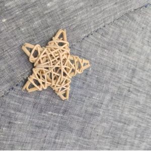 100% Linen Gray Color Plain Dyed Fabric For Home Textile And Garment 126gsm