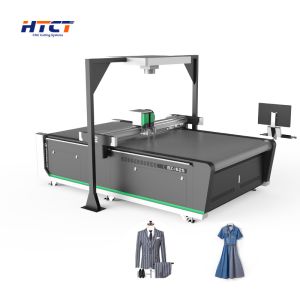 Cheap Cutting Machine Mesin Elastic Fabric Pattern Cloth Cutter Machine Price Felt Cutting and Sewing Machine for sale