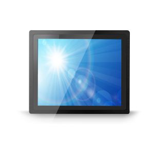 IP65 Sunlight Readable LCD Monitor DC 12V 15 Inches With Green LED Indicator