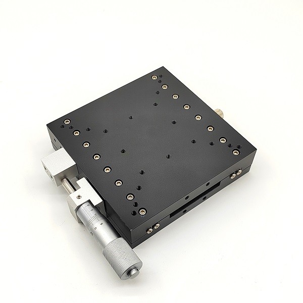 Quality Square Rotary Manual XYZ Linear Stage , Precision XY Table Micrometer Feed Type wholesale