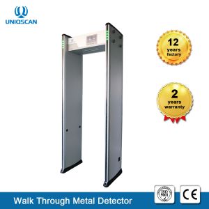 Cheap Security Checking Walk Through Safety Gate Full Body Scanner Archway With LCD Indicator for sale