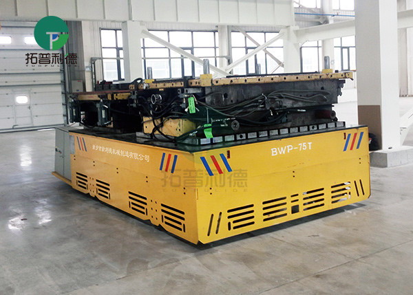 Quality Large Capacity Battery Driven Steerable Towed Mold Transfer Truck With Remote Control wholesale