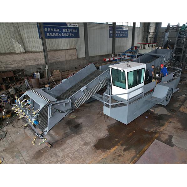 Yongsheng 10 Cubic Capacity Water Weeder Aquatic Harvester 88kw 1.6m