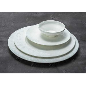 Phoenix Embossed Bone China Dinnerware Set 12pcs