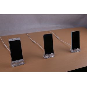 COMER anti theft acrylic mobile phone / tablet display rack stand / acrylic