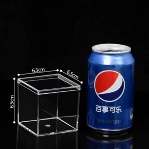 Custom Size Rectangle Clear Plastic Box Transparent Acrylic Box with Lid