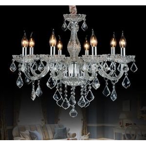 Affordable crystal chandelier lighting Transparent Color (WH-CY-08)