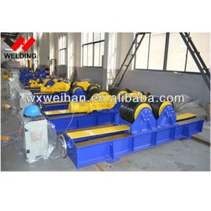 CHGK Lead Screw Welding Rotator From 5 To 60 Tons One Active Wheel Three Passive