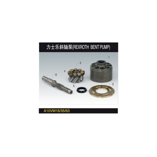 Quality Reliable Rexroth A10VM Hydraulic Pump Spare Parts with Half Year Warranty and Standard Design wholesale