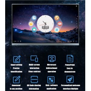 School Conference Touch Screen Interactive Whiteboard / Electronic Touch Screen