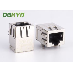 Single Port 100Mb Integrated Magnetics Network Jack Rj45 POE Connector