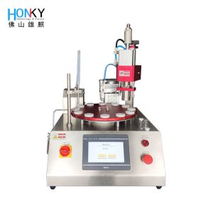 Desktop Clean Bench Using Vial Filling And Crimping Machine With Ceramic Piston
