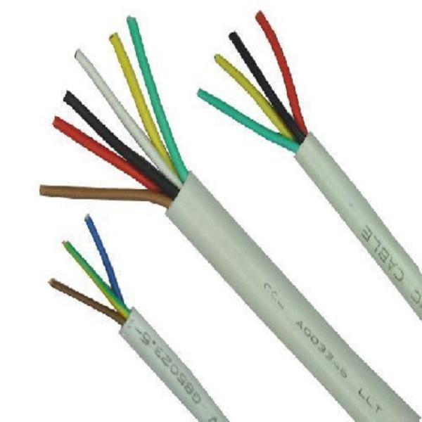 Quality ROHS PVC Electrical shield Multi-conductor cable UL2464 80℃ 300V with UL& CE Certificate with drain wire in grey color wholesale