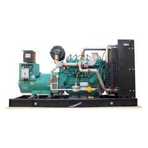 Cheap Cummins 300KW 375kva Silent Open Type Diesel Generator Set with Water Cooled Method for sale