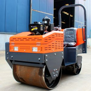 Roller Compactor 1 Ton Diesel Engine Soil Asphalt Road Roller Machine Vibratory