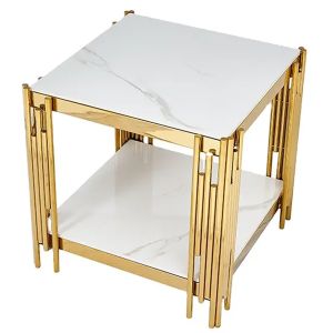 Clutter-Free Storage Stainless Steel Edge Table With Smooth Surface