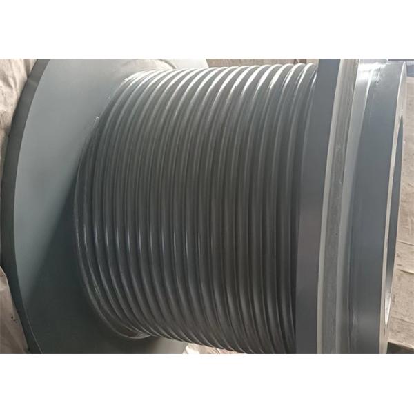 Quality Heavy Duty 35t Capacity Crane Winch Drum With Lebus Rope Grooves wholesale