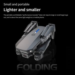 Professional Portable Drone E88 Pro with Dual Camera 4k 8k Wifi Fpv Quadcopter 3