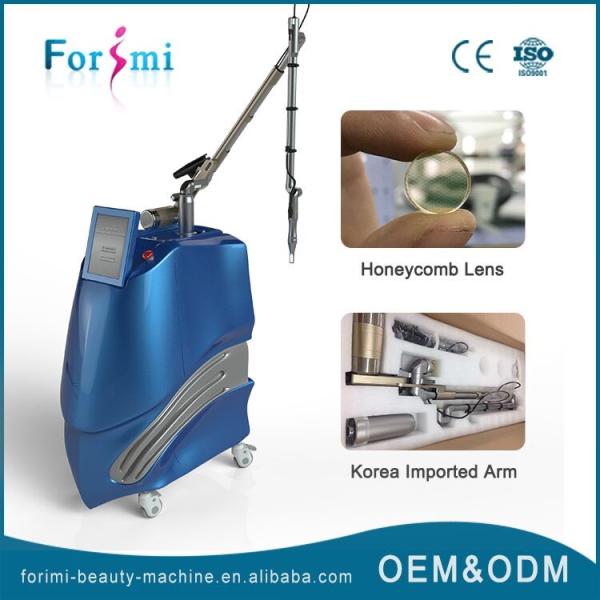 Quality higher peak power better selective photothermolysis picosecond laser tattoo removal machine wholesale