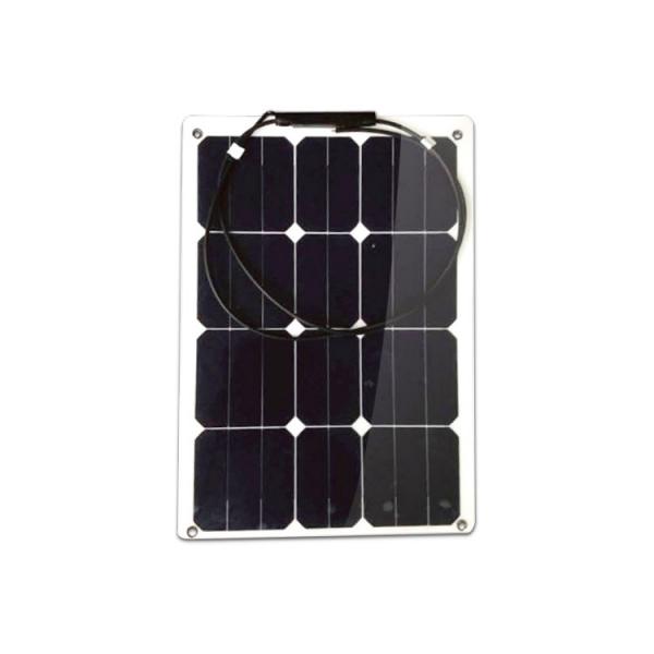 Quality 35W 12V Black Flexible Solar Panel, Ultrathin Ultra Lightweight, PERC Mono Solar Cells, for Campers, RVs, Boats,Cam wholesale