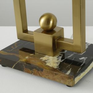 Marble Base Fabric Bedlamp