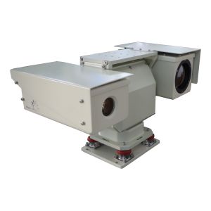 Dual-Sensor PTZ Thermal Imaging Camera , Military Grade Vehicle Mounting Camera