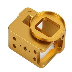 Micro Machining CNC Milling Part Aluminum Polished Powder Coated