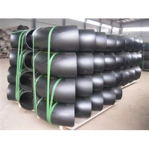 1.5D Long Radius Pipe Elbow Seamless Pipe Fittings STD ASME A234 SCH40 MS Black