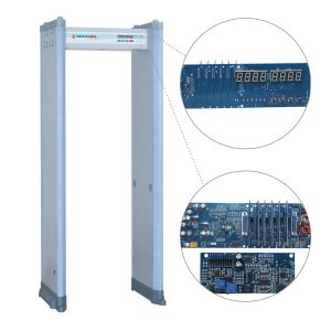 Multi Zone Walkthrough Arch Portable Door Frame Metal Detector With Alarm System